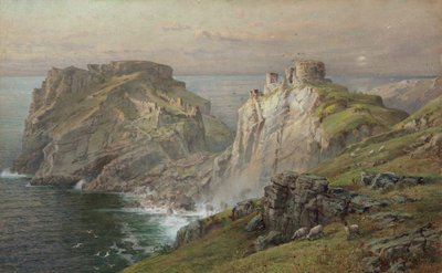 Tintagel, 1881 door William Trost Richards